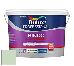 Краска DULUX LUXIUM BINDO НЕГОРЮЧАЯ 9л глубокоматовая краска цвет NCS S 1015-G20Y 