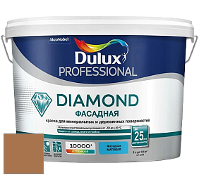 Краска DULUX LUXIUM DIAMOND ФАСАДНАЯ матовая краска цвет NCS S 4040-Y30R 