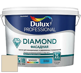 Краска DULUX LUXIUM DIAMOND ФАСАДНАЯ матовая краска цвет 44YY 69/140 Dazzling Desert