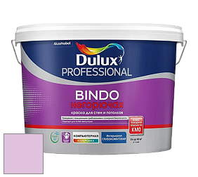 Краска DULUX LUXIUM BINDO НЕГОРЮЧАЯ 9л глубокоматовая краска цвет 86RB 65/163 