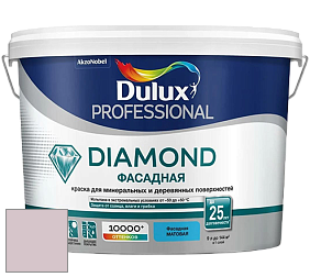 Краска DULUX LUXIUM DIAMOND ФАСАДНАЯ матовая краска цвет NCS S 1510-R20B 