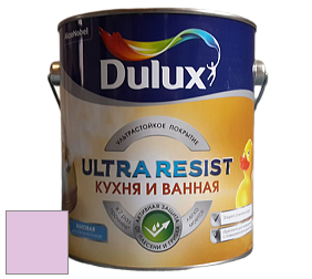 Краска DULUX LUXIUM ULTRA RESIST КУХНЯ И ВАННАЯ матовая ультрастойкая краска цвет 86RB 65/163 
