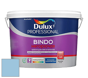 Краска DULUX LUXIUM BINDO НЕГОРЮЧАЯ 9л глубокоматовая краска цвет NCS S 1030-R90B 