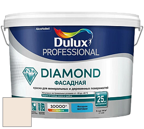 Краска DULUX LUXIUM DIAMOND ФАСАДНАЯ матовая краска цвет 99YR 83/059 Angel's Whisper