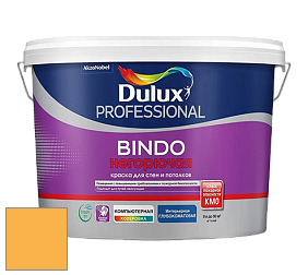 Краска DULUX LUXIUM BINDO НЕГОРЮЧАЯ 9л глубокоматовая краска цвет 25YY 56/625 Golden rambler 1
