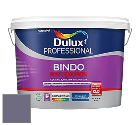 Краска DULUX LUXIUM BINDO НЕГОРЮЧАЯ 9л глубокоматовая краска цвет 10RB 17/122 Pinot Noir