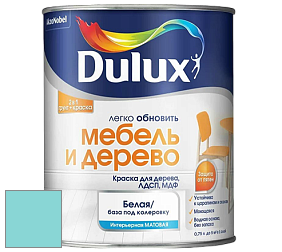 Краска DULUX LUXIUM МЕБЕЛЬ И ДЕРЕВО матовая краска цвет 92GG 59/245 Flourish Green
