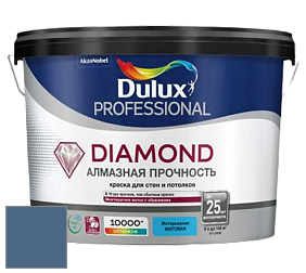 Краска DULUX LUXIUM DIAMOND MATT матовая краска цвет NCS S 5030-R80B 