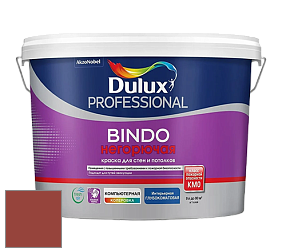 Краска DULUX LUXIUM BINDO НЕГОРЮЧАЯ 9л глубокоматовая краска цвет NCS S 3560-Y80R 