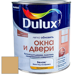 Краска DULUX LUXIUM ОКНА И ДВЕРИ полуматовая краска цвет 20YY 47/344 