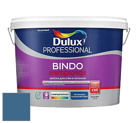 Краска DULUX LUXIUM BINDO НЕГОРЮЧАЯ 9л глубокоматовая краска цвет 10BB 13/250 