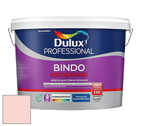 Краска DULUX LUXIUM BINDO НЕГОРЮЧАЯ 9л глубокоматовая краска цвет 21YR 73/125 Beauty Behaviour