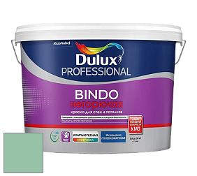 Краска DULUX LUXIUM BINDO НЕГОРЮЧАЯ 9л глубокоматовая краска цвет 10GG 49/206 