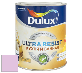 Краска DULUX LUXIUM ULTRA RESIST КУХНЯ И ВАННАЯ полуматовая ультрастойкая краска цвет 86RB 65/163 