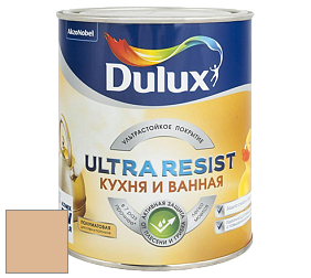 Краска DULUX LUXIUM ULTRA RESIST КУХНЯ И ВАННАЯ полуматовая ультрастойкая краска цвет 98YR 53/235 Dusky Syrup