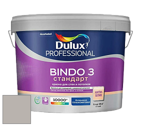 Краска DULUX LUXIUM BINDO 3 Стандарт глубокоматовая краска цвет 00YY 47/036 